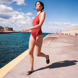 Salt Water Retro Slide Black Adults