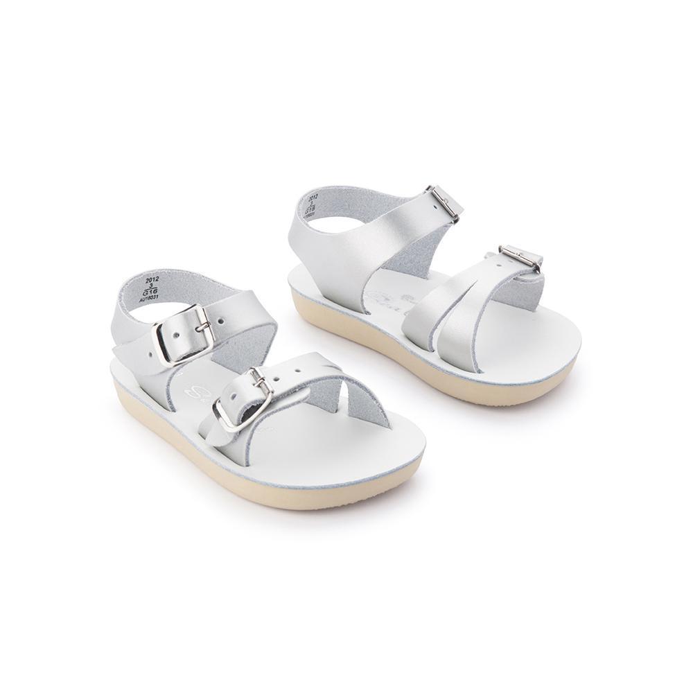 Silver infant sandals deals