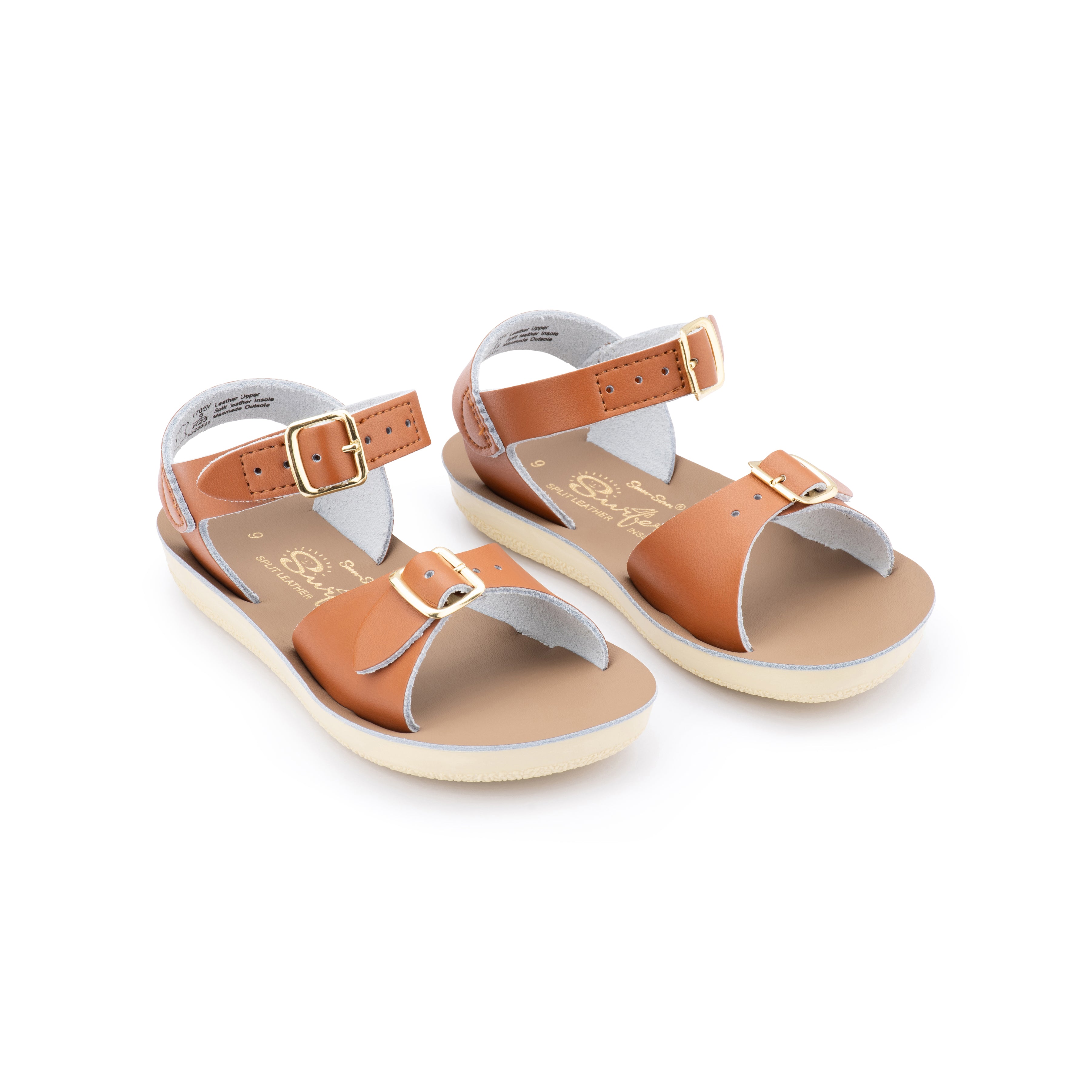 Sun Surfer Sun-San Surfer - Hook & Loop (Velcro) - Tan Kids - NEW! – Salt Water ...