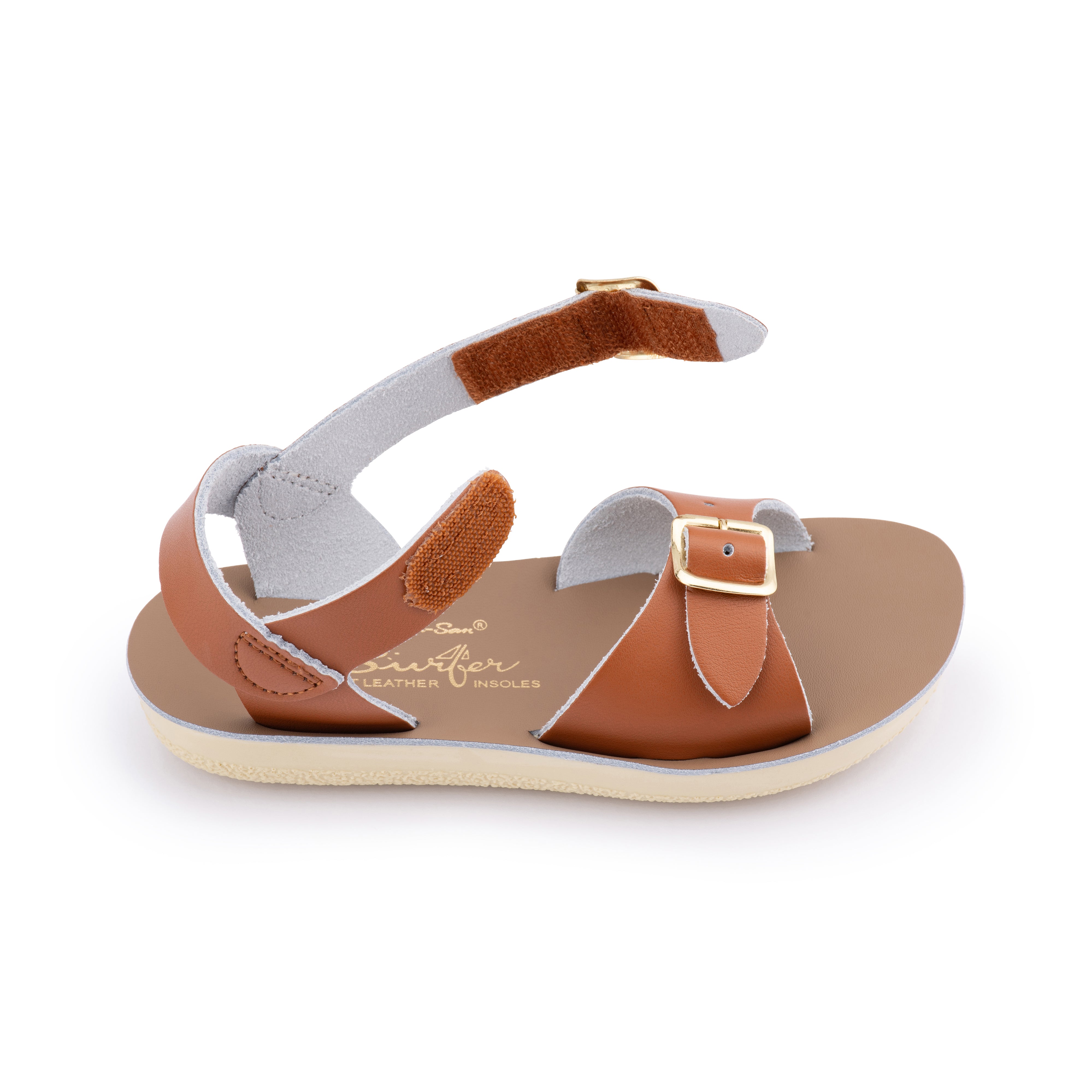Sun-San Velcro Surfer Sandals - Tan main image 1