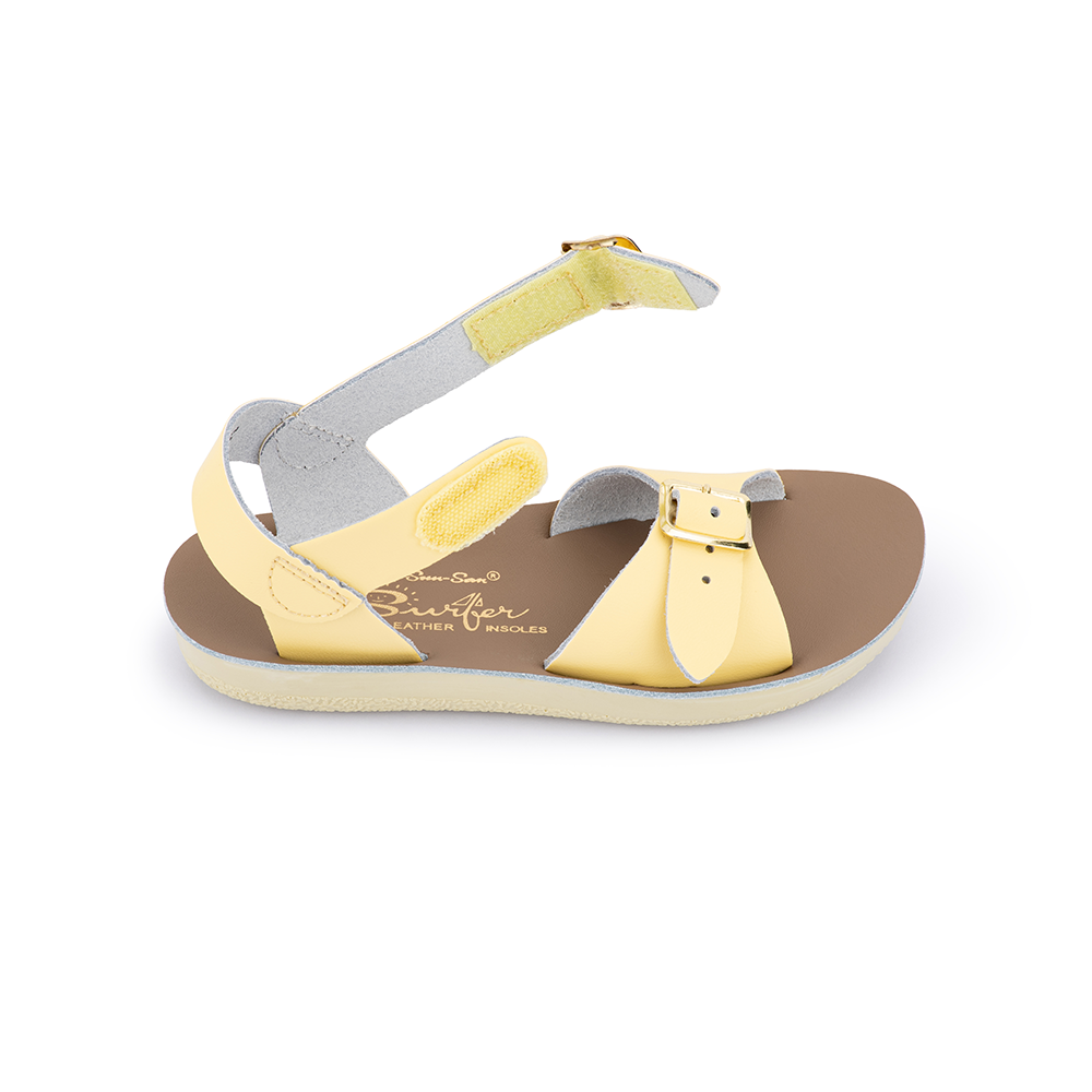 Sun Surfer Sun-San Surfer - Hook & Loop (Velcro) - Butter Yellow Kids NEW! – Salt ...