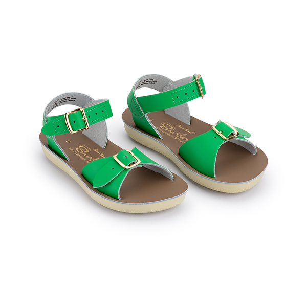Sun-San Surfer - Hook & Loop (Velcro) - Kelly Green Kids NEW!