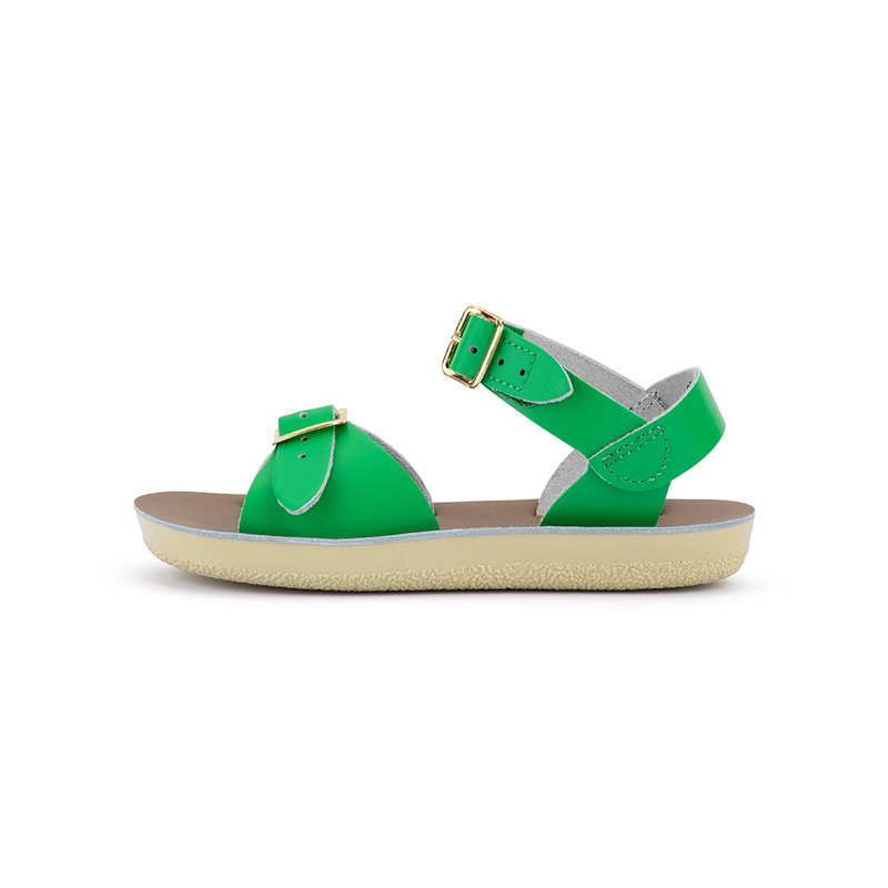 Sun-San Surfer - Hook & Loop (Velcro) - Kelly Green Kids NEW!