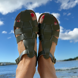 Salt Water Shark Olive Adult NEW!