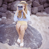 Salt Water Retro Slide White Adult