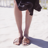 Salt Water Retro Slide Tan Adults