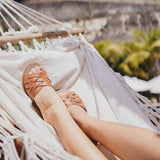 Salt Water Retro Slide Tan Youth – FINAL SALE