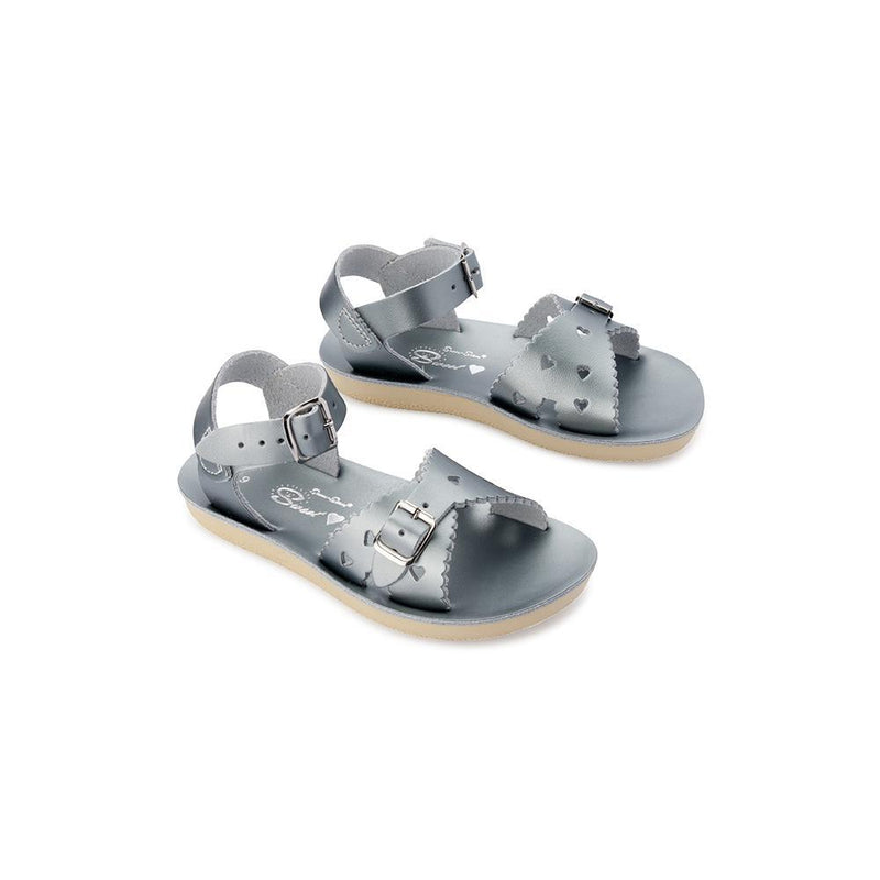 Sun San Sweetheart Pewter Kids FINAL SALE Salt Water Sandals AU