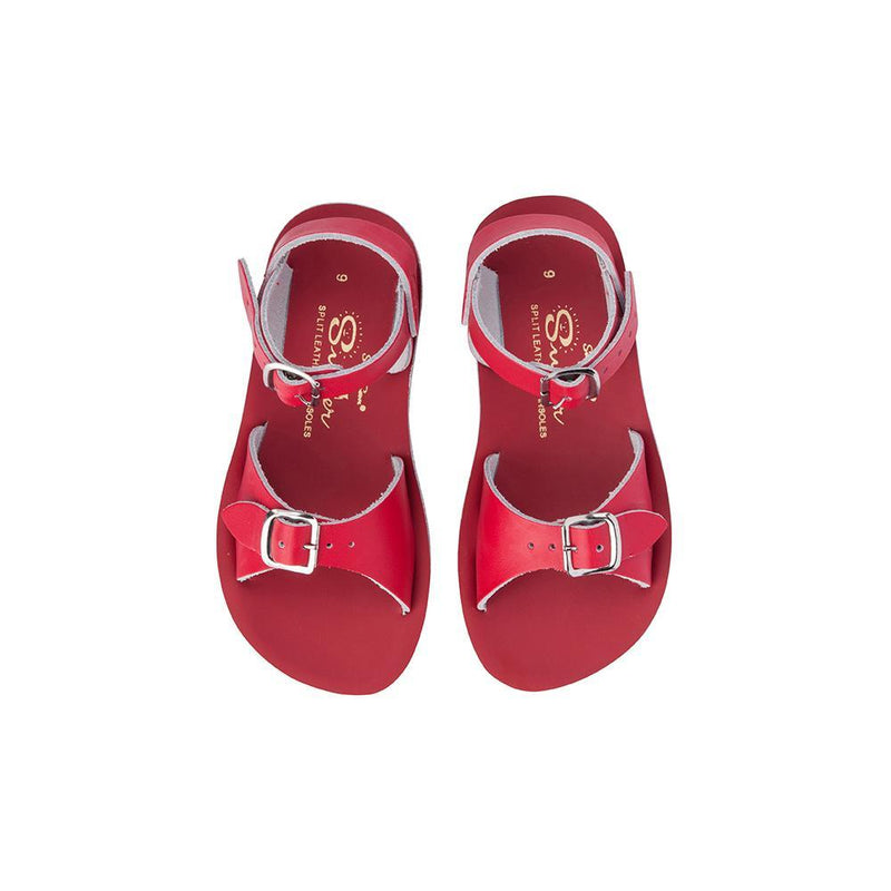 Sun San Surfer Red Kids Salt Water Sandals AU