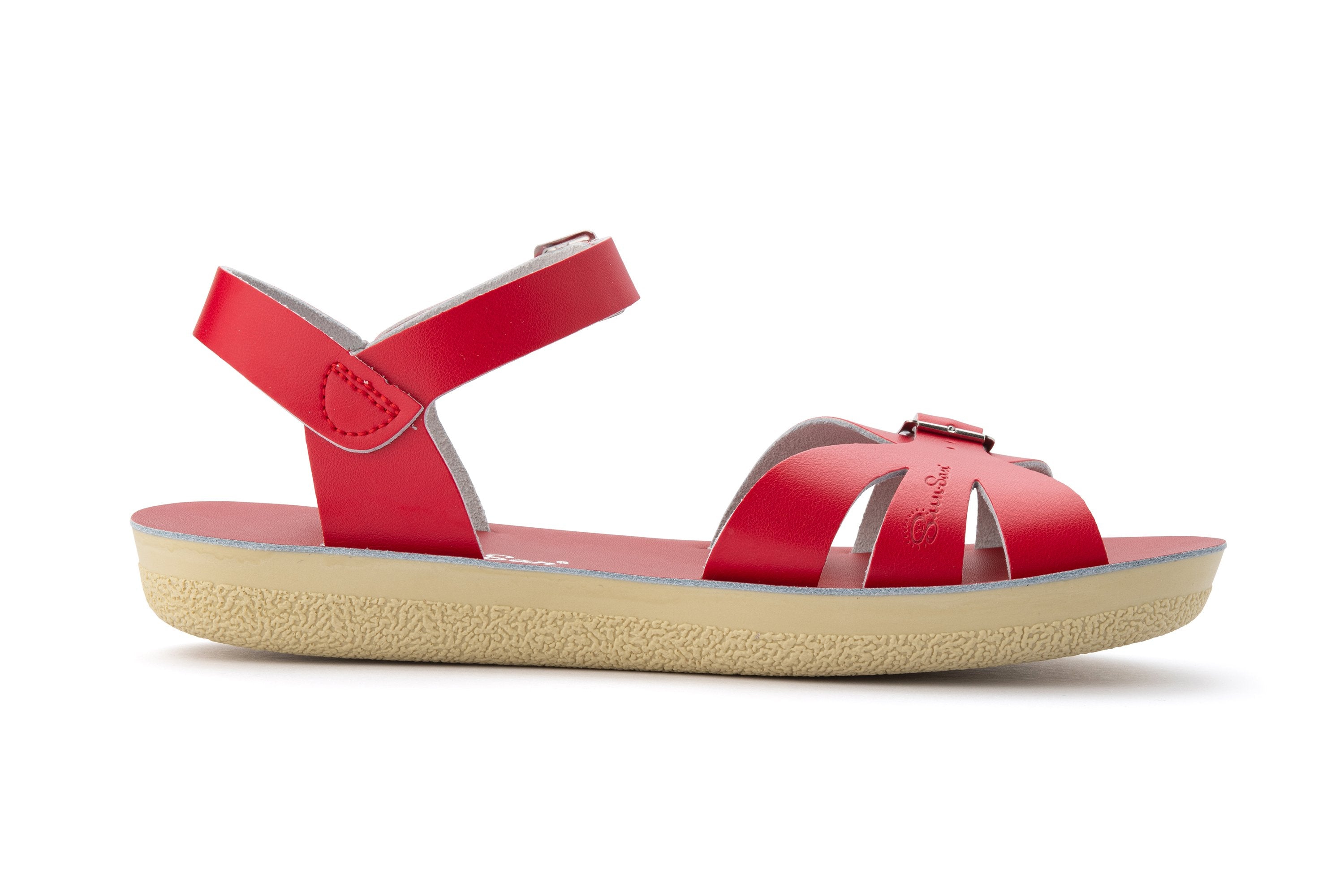 Sun-San Boardwalk Red Adult – Salt Water Sandals AU