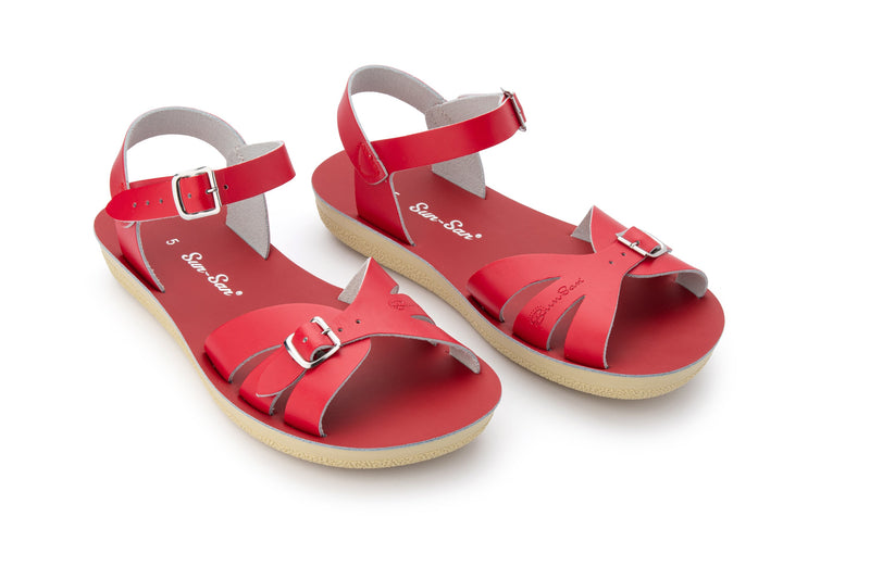 Red sun san sandals 2025