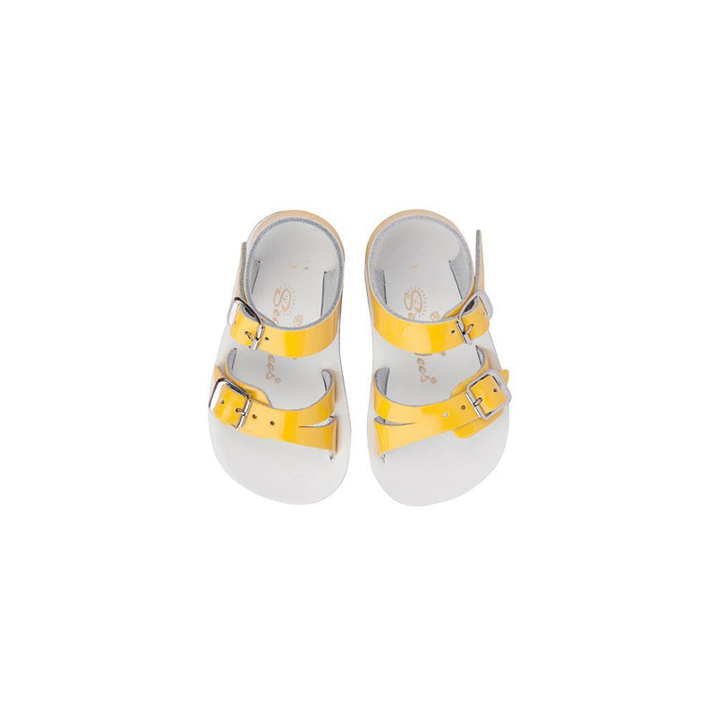 Yellow infant sandals on sale