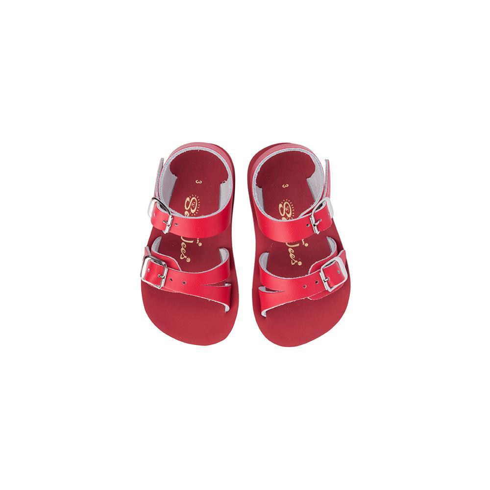 Sun San Sea Wee Red Infant Salt Water Sandals AU