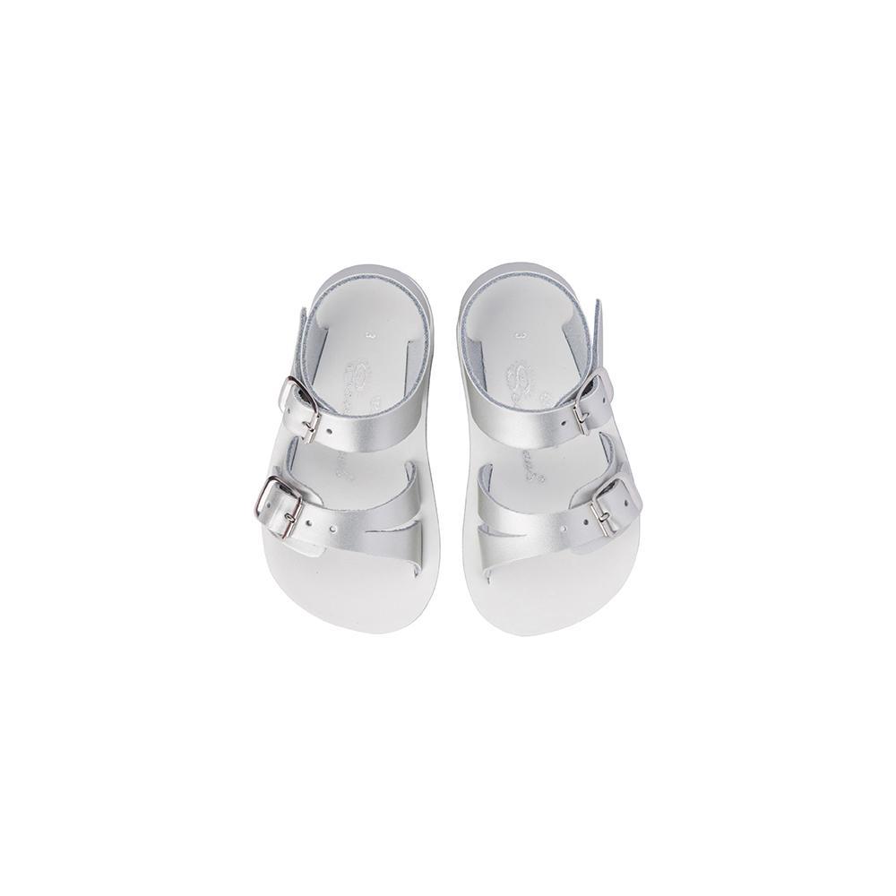 Baby silver sandals shop