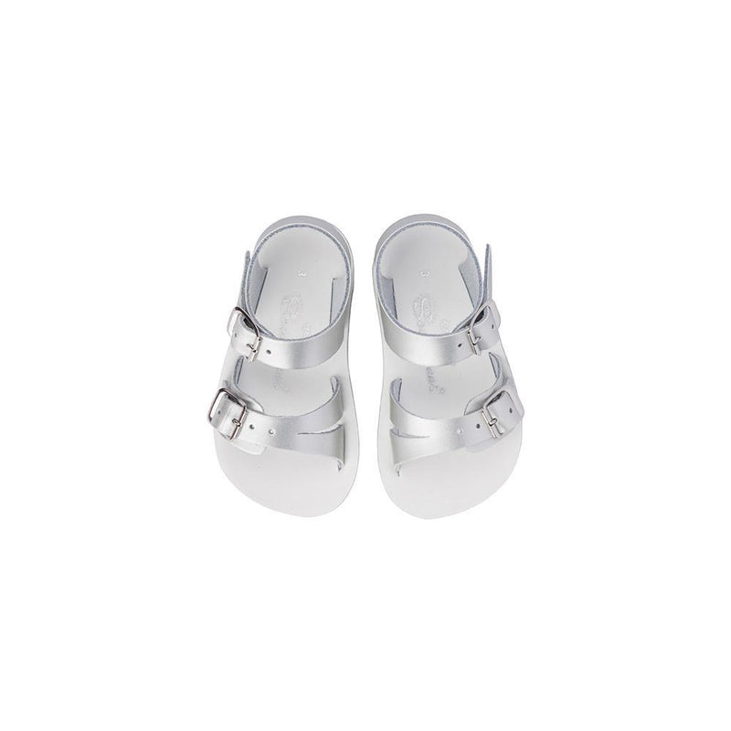 Sun San Sea Wee Silver Infant Salt Water Sandals AU