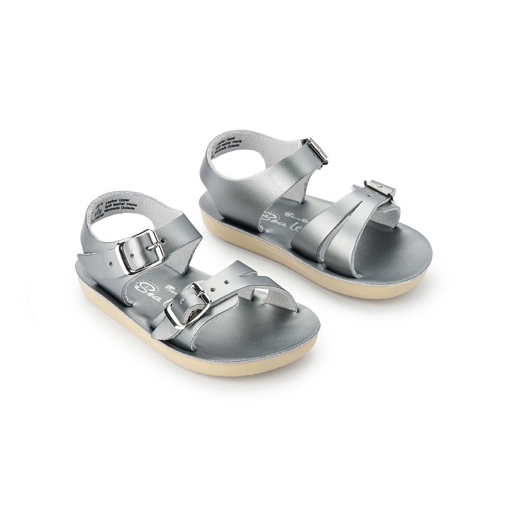 Sun-San Sea Wee Pewter Infant $15 ($74.95) + more up to 80% off Saltwater Sandals final sale