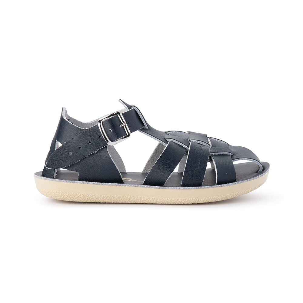 Sun-San Shark Navy Kids – FINAL SALE – Salt Water Sandals AU