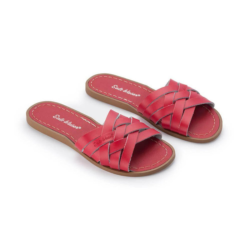 Salt Water Retro Slide Red - FINAL SALE