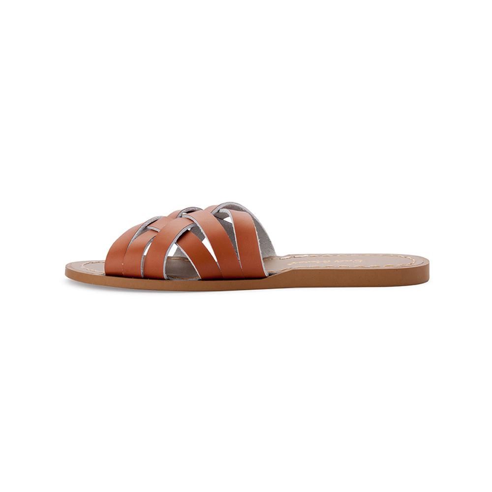Salt Water Retro Slide Tan – Salt Water Sandals AU