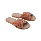 Salt Water Retro Slide Tan Youth