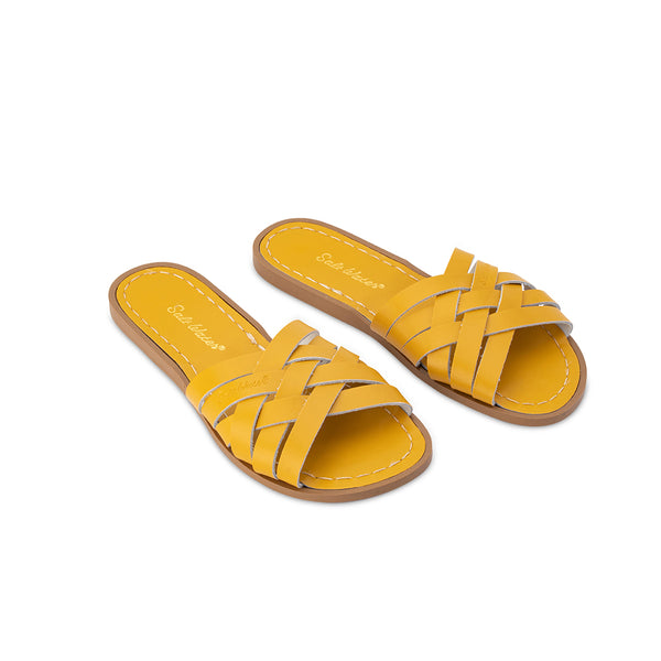 Salt Water Retro Slide Mustard – FINAL SALE