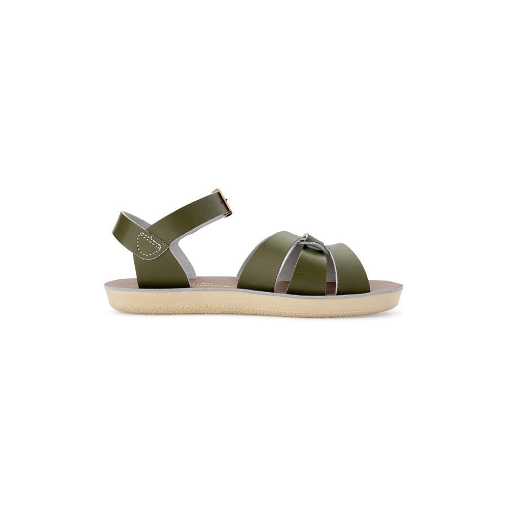 Little Swimmers Sun-San Swimmer Olive Kids Salt Water Sandals AU
