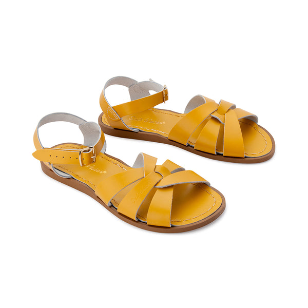 Salt water sandals mustard outlet