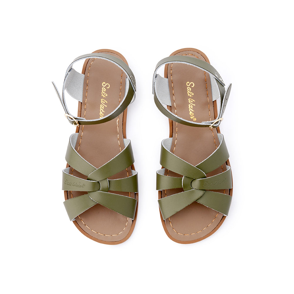 Green online saltwater sandals