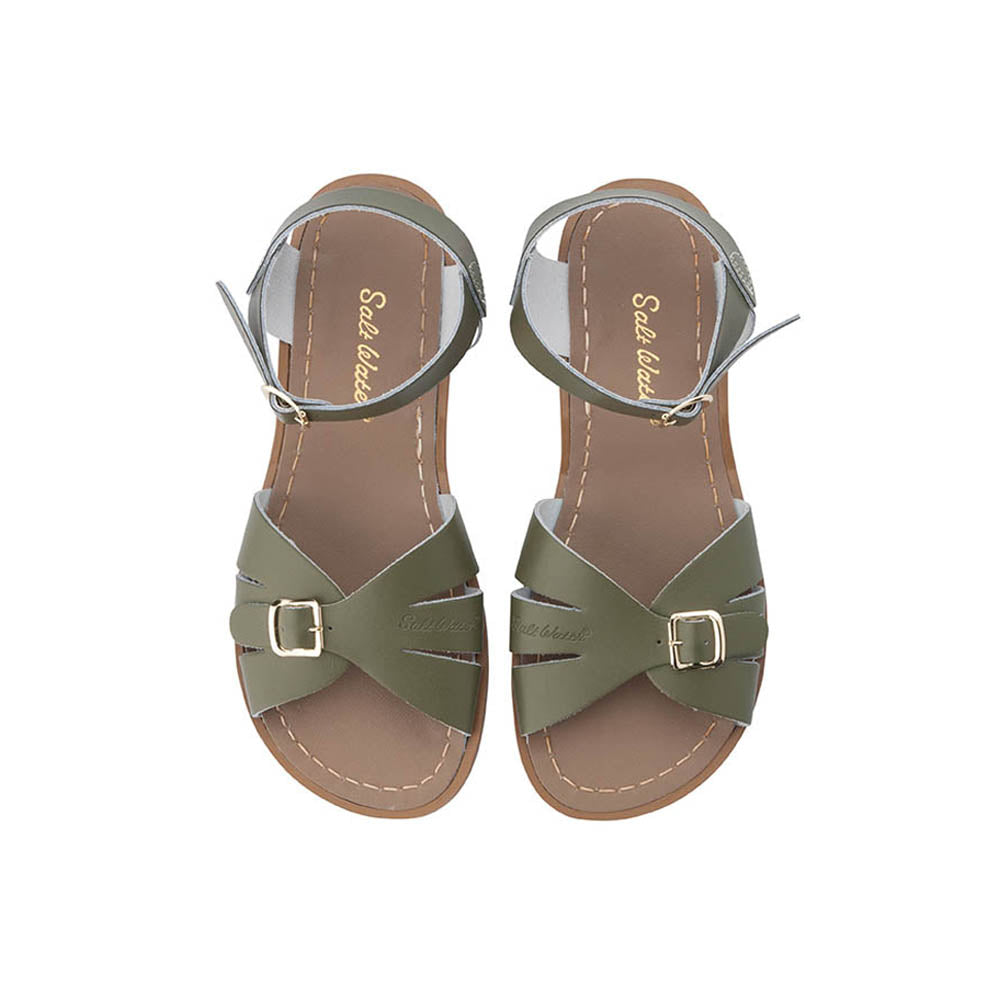 Leather Sandals Saltwater Sandals Olive Green Salt Water Classic