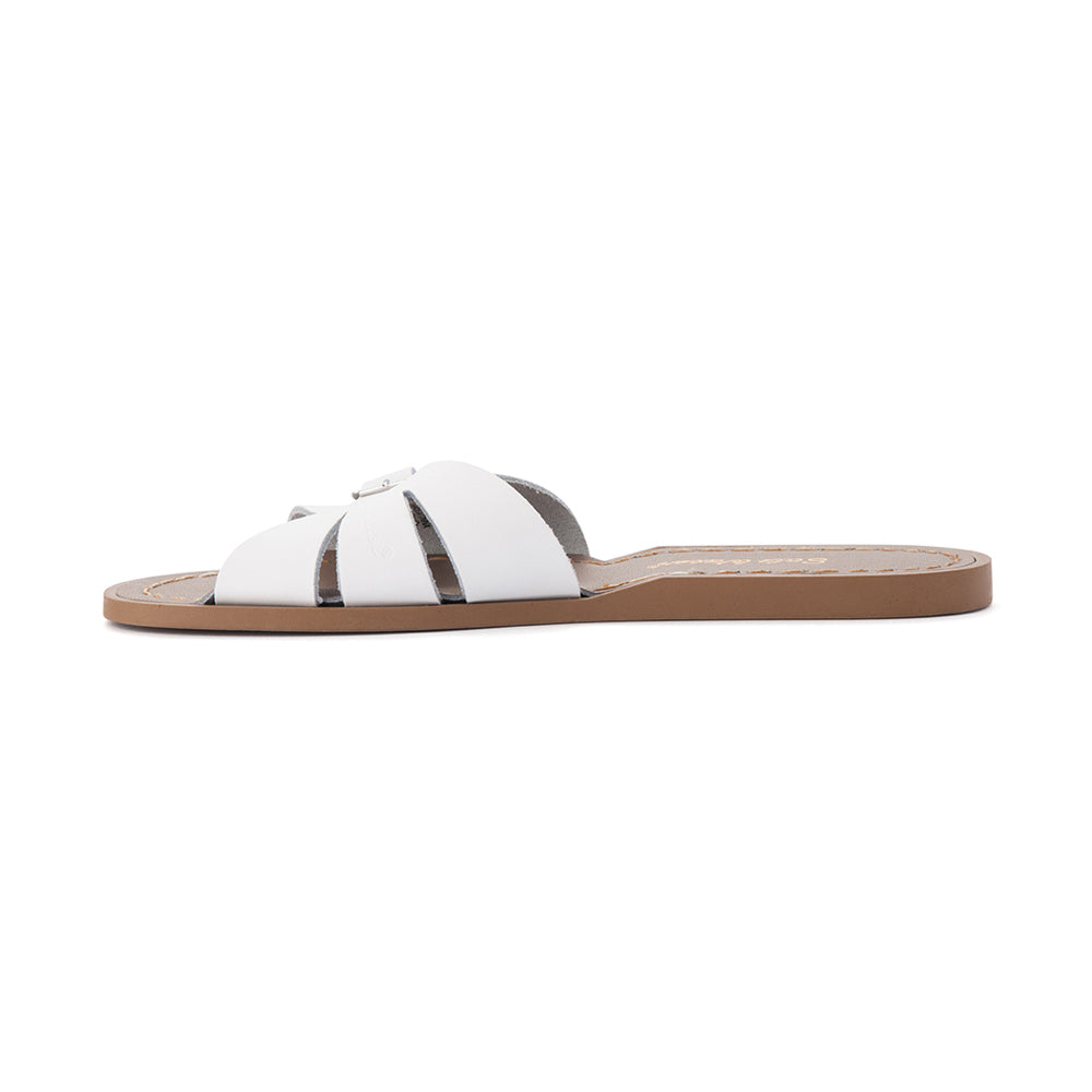 Salt Water Classic Slide White Adult – Salt Water Sandals AU