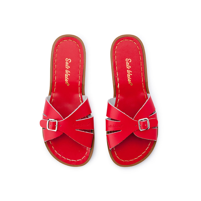 Salt Water Classic Slide Red Adult - FINAL SALE