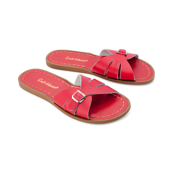 Salt Water Classic Slide Red Adult - FINAL SALE