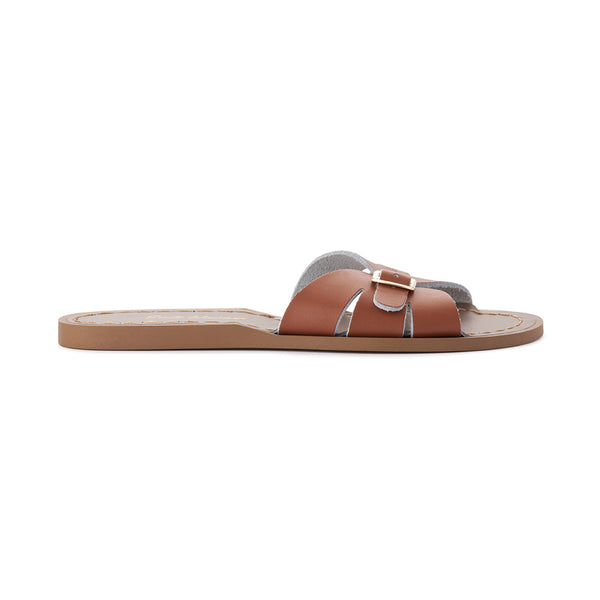 Salt Water Classic Slide Tan Youth - FINAL SALE