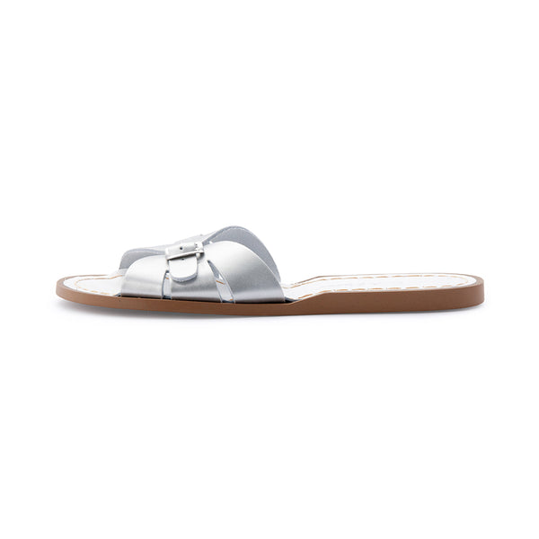 Salt Water Classic Slide Silver Adult - FINAL SALE