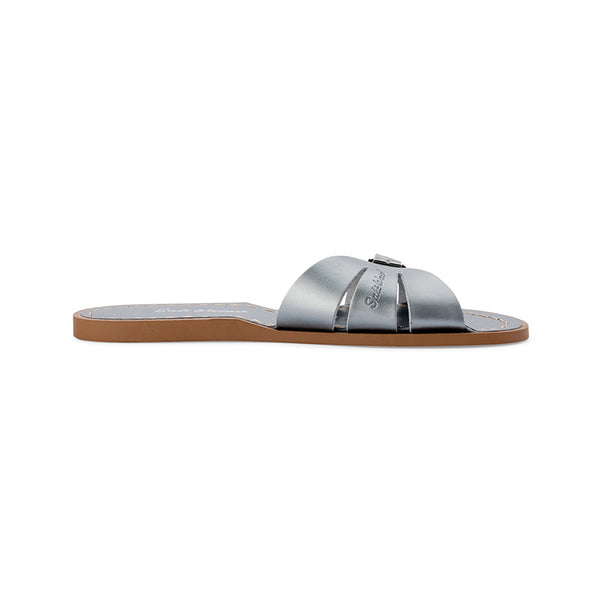 Salt Water Classic Slide Pewter Adult – FINAL SALE