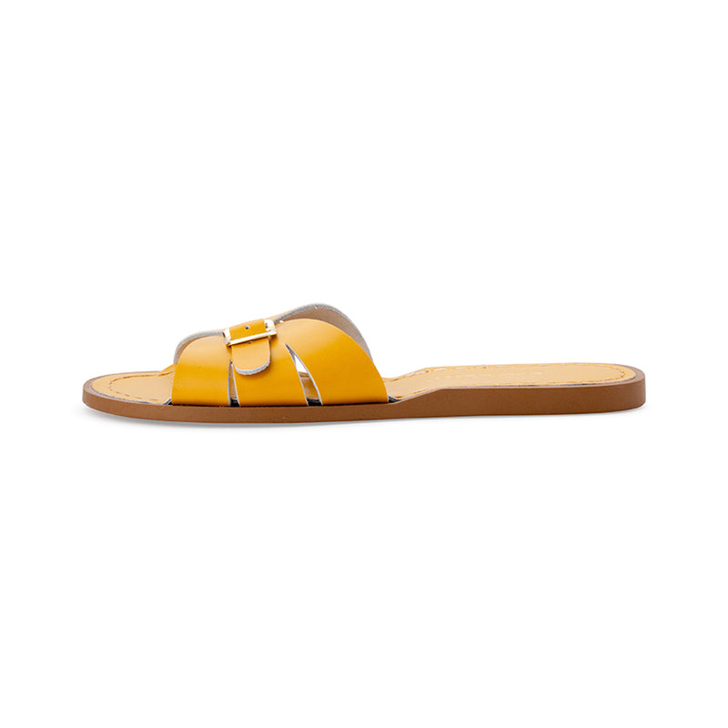 Salt Water Classic Slide Mustard Adult - FINAL SALE