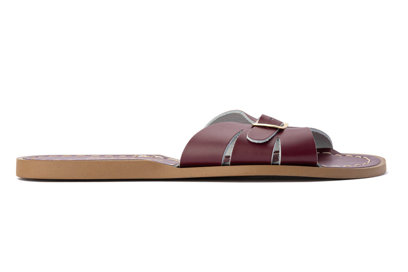 Salt Water Classic Slide Claret Adult - FINAL SALE