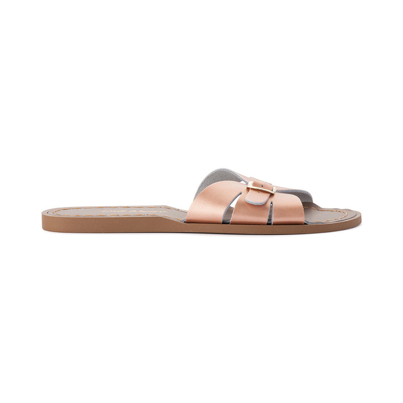 Salt Water Classic Slide Rose Gold Adult